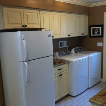 Laundry Room Remodeled by Build It Right Carpentry